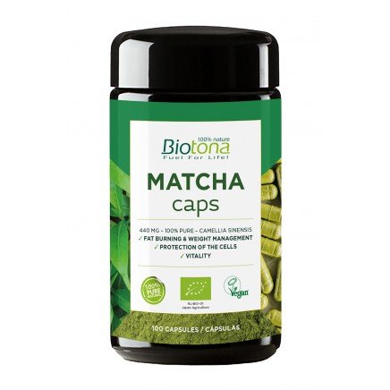 /Matcha 440 mg 100 Capsules в категория Растителни екстракти. Matcha