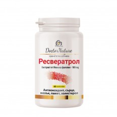 Dr. Nature Ресвератрол, 60 капсули Dr. Nature Ресвератрол, 60 капсули