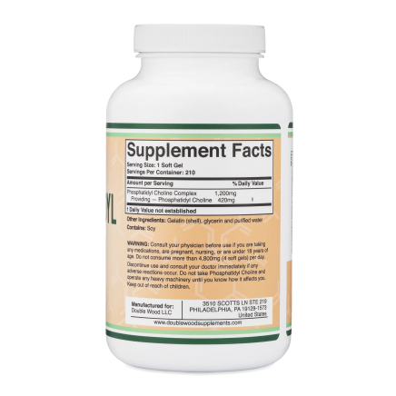 DOW-9AUED/Phosphatidyl Cholinе 1200 mg 210 Capsules в категория Мозъчна