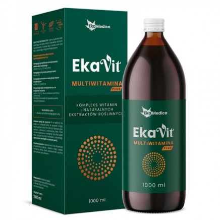 /EkaVit Liquid Multivitamin Plus 1 l в категория Мултивитамини. EkaVit