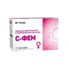 С-Фем саше за женски фертилитет х30 Fortex С-Фем саше за женски фертилитет х30 Fortex