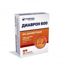 Диаврон таблетки за диабетици 600 x30 Диаврон таблетки за диабетици 600 x30