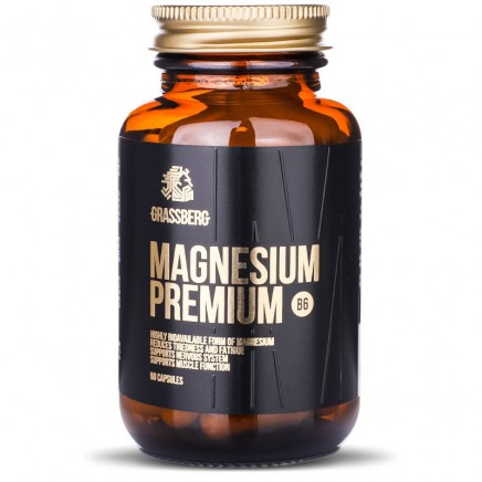 /Magnesium Premium B6 60 Capsules в категория Витамин B6. Magnesium Premium B6 60