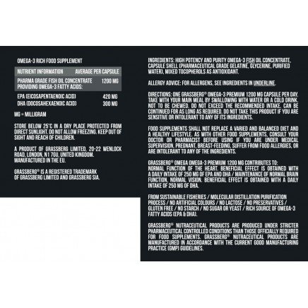 /Omega-3 Premium 1200 mg 90 Softgels в категория Омега 3-6-9. Omega-3 Premium 1200