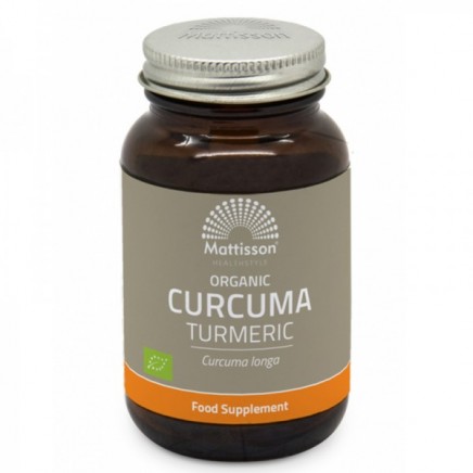 /Organic Curcuma 120 Capsules в категория Стави и кости. Organic Curcuma 120