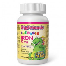 Big Friends®, 10 mg 60 дъвчащи таблетки, с вкус на праскова Big Friends®, 10 mg 60 дъвчащи таблетки, с вкус на праскова