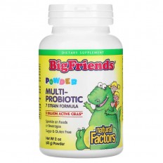 Big Friends 3 млрд. активни пробиотици, 60 g прах, 120 дози Big Friends 3 млрд. активни пробиотици, 60 g прах, 120 дози