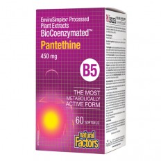Пантетин/ Витамин В5 450 mg 60 софтгел капсули Пантетин/ Витамин В5 450 mg 60 софтгел капсули
