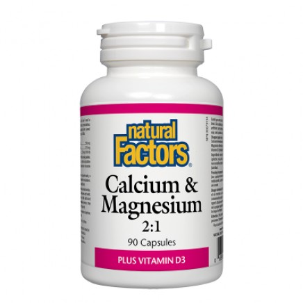 - Calcium & Magnesium 2:1 + Vitamin D3 90 Capsules в категория . Категория: