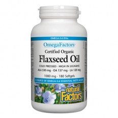 Flaxseed Oil/ Ленено масло 1000 mg х 180 софтгел капсули