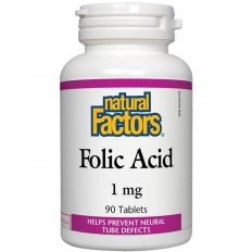 Folic Acid/ Фолиева киселина 1 mg х 90 таблетки Folic Acid/ Фолиева киселина 1 mg х 90 таблетки