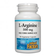 L-Arginine 500 mg 90 капсули L-Arginine 500 mg 90 капсули