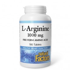 Л-Аргинин (L-Arginine) 1000 mg, 180 таблетки Л-Аргинин (L-Arginine) 1000 mg, 180 таблетки
