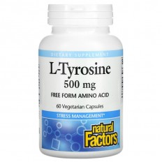 ПК L-Tyrosine 500 мг 60 капсули ПК L-Tyrosine 500 мг 60 капсули