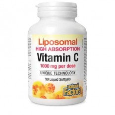 Liposomal High Absoprtion Vitamin C 500 mg 90 течни дражета