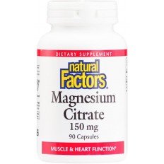 Magnesium Citrate/ Магнезий (цитрат) 150 mg х 90 капсули