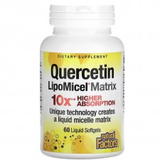 Quercetin LipoMicel Matrix 10 X Higher Absorption/ Кверцетин 250 mg x 60 софтгел капсули