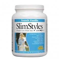 SlimStyles with PGX 800 g прах с вкус на френска ванилия