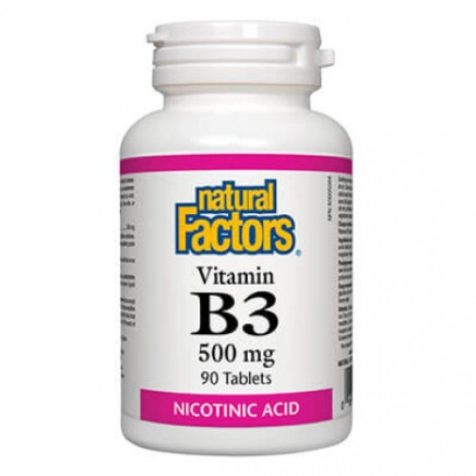 NFS-012278 - Vitamin B3 Nicotinic Acid 500 mg 90 Tablets в категория .
