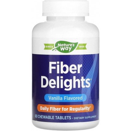 NWY-07526 - Fiber Delights 60 Vanilla Flavor 60 Chewable Tablets в категория