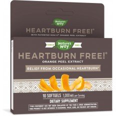 Heartburn Free 1000 мг 10 гел-капсули Heartburn Free 1000 мг 10 гел-капсули