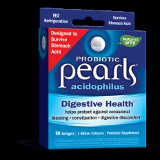 Pearls® Probiotic/ Пърлс® Пробиотик, 1 млрд. активни пробиотици x 90 софтгел капсули
