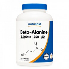 Мускулна маса - Бета аланин (Beta-Alanine), 240 капсули Мускулна маса - Бета аланин (Beta-Alanine), 240 капсули