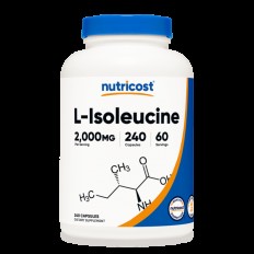 Л-Изолевцин (L-Isoleucine) 500 mg, 240 капсули Л-Изолевцин (L-Isoleucine) 500 mg, 240 капсули
