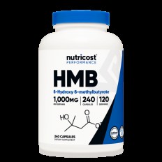 HMB (Бета-хидрокси-бета-метилбутират) 500 mg, 240 капсули, 120 дози HMB (Бета-хидрокси-бета-метилбутират) 500 mg, 240 капсули, 120 дози