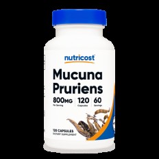 Мукуна/Кадифен боб (Mucuna Pruriens) 400 mg, 120 капсули