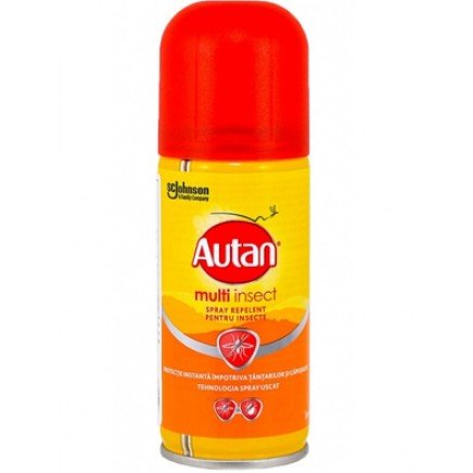 - Autan Multi Insect Spray 100 ml в категория . Autan Multi Insect Spray 100 мл | SC