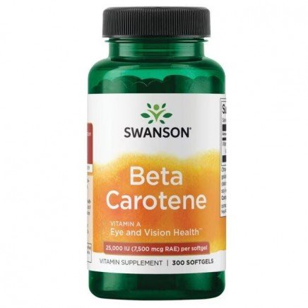 /Beta Carotene (Vitamin A) 25,000 IU 300 Softgels в категория Витамин A.