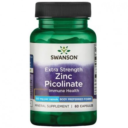 /Extra Strength Zinc Picolinate 50 mg 60 Capsules в категория Цинк. Extra Strength