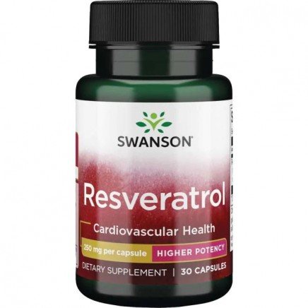 SWS-02530 - Higher Potency Resveratrol 250 mg 30 Capsules в категория