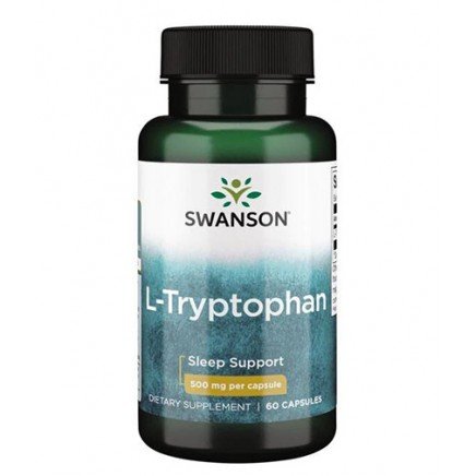 /L-Tryptophan 500 mg 60 Capsules в категория Триптофан. L-Tryptophan 500 мг 60