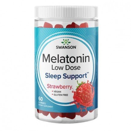 - Melatonin Low Dose 60 Gummies - Strawberry Flavor в категория