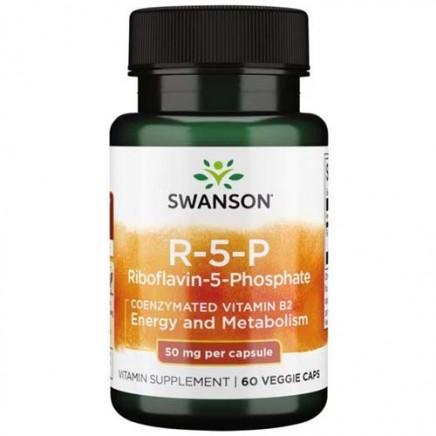 SWS-21027, SWS-02900 - R-5-P Riboflavin-5-Phosphate 50 mg 60 Veggie Capsules в категория