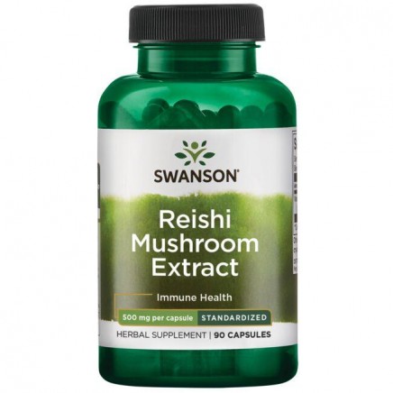 SWS-14143 - Reishi Mushroom Extract - Standardized 500 mg 90 Capsules в категория