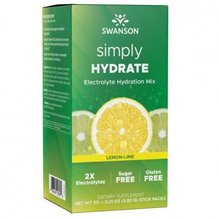 /Simply HYDRATE Lemon-Lime 30 Stick Packs в категория Имунна Подкрепа.