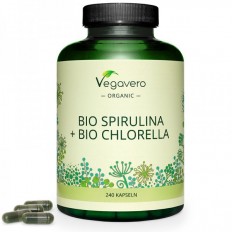 Bio Spirulina + Bio Chlorella 240 капсули Bio Spirulina + Bio Chlorella 240 капсули