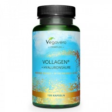 Коса и кожа - Аминокиселини + Хиалуронова киселина Vollagen, 120 капсули Коса и кожа - Аминокиселини + Хиалуронова киселина Vollagen, 120 капсули