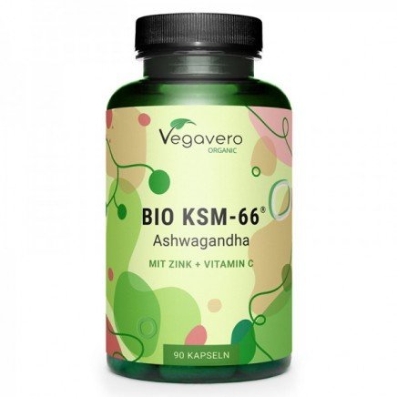 RV-VV-VITA-344/Нервна система - BIO KSM-66 Ашваганда + Ц в
