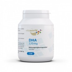 Докозахексаенова киселина 220 mg 120 софтгел капсули DHA Докозахексаенова киселина 220 mg 120 софтгел капсули DHA
