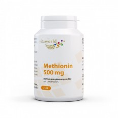 Метионин 500 mg 120 капсули Methionin Метионин 500 mg 120 капсули Methionin
