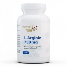 Л-Аргинин 750 mg х 100 капсули Л-Аргинин 750 mg х 100 капсули