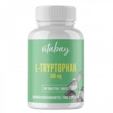 Нервна система - Л-Триптофан 500 mg, 240 таблетки Нервна система - Л-Триптофан 500 mg, 240 таблетки