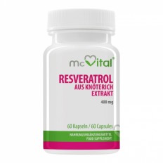 McVital Ресвератрол (oт японска фалопия) 60 капсули McVital Ресвератрол (oт японска фалопия) 60 капсули