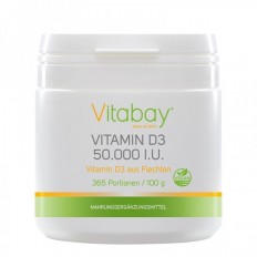Витамин D3 50 000 IU 100 g, прах Витамин D3 50 000 IU 100 g, прах