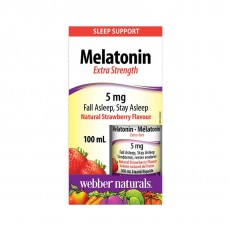 Melatonin Extra Strength/ Мелатонин (капки с вкус на ягода), 100 ml Melatonin Extra Strength/ Мелатонин (капки с вкус на ягода), 100 ml