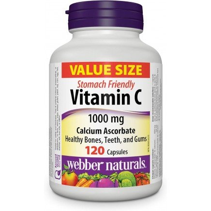 - Vitamin C (Calcium Ascorbate) 1000 mg 120 Capsules в категория